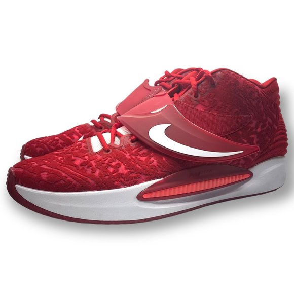 Nike KD14 TB Promo Court Red Shoes Kevin Durant DM5040-600 (Size 17) - Picture 2 of 8